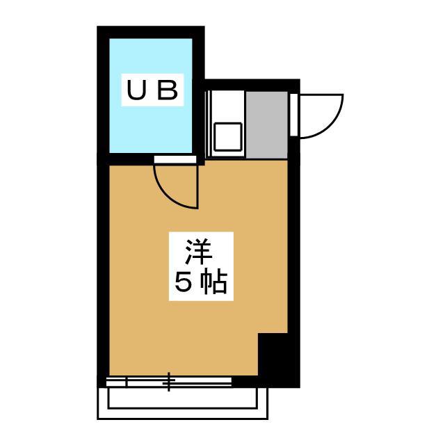 メゾン・ド・吉祥寺(ワンルーム/3階)の間取り写真