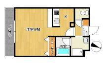 FOREVER HILLVII(1K/3階)の間取り写真