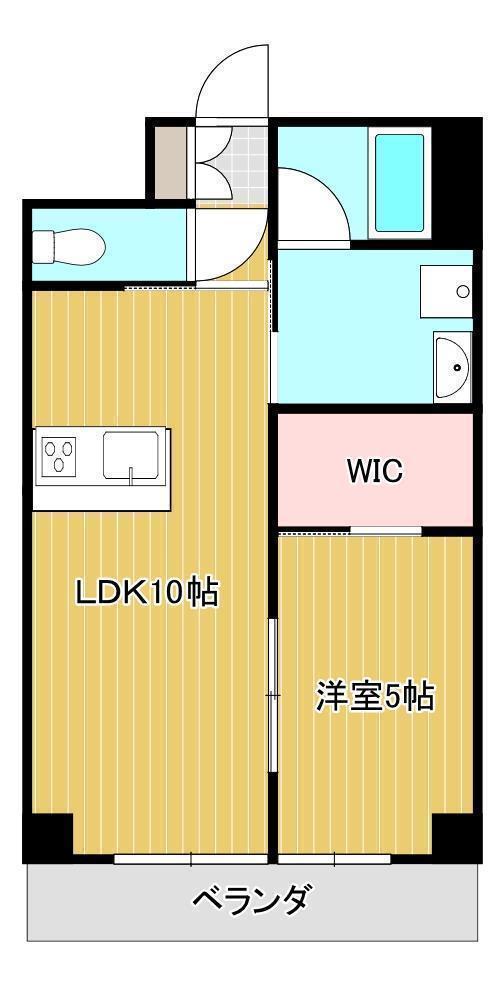 ELCIA-II(1LDK/2階)の間取り写真