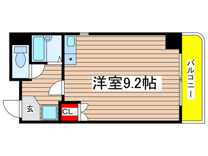 NTビル(ワンルーム/10階)の間取り写真