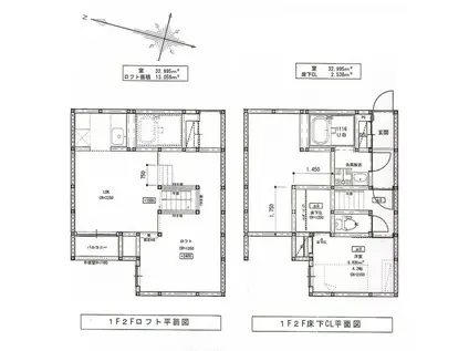 御幸SHIN(1LDK/2階)の間取り写真