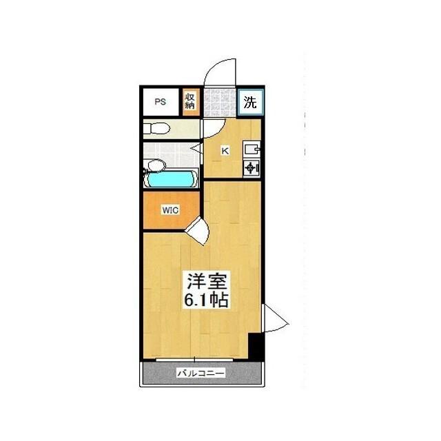 アクシーズグランデ大宮東町(1K/9階)の間取り写真