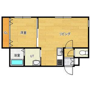 ドルチェヴィータ(1LDK/4階)の間取り写真