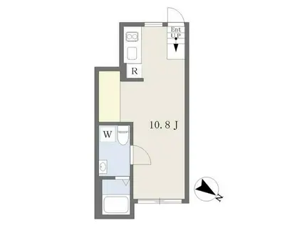 GRADO SENZOKUIKE(ワンルーム/1階)の間取り写真