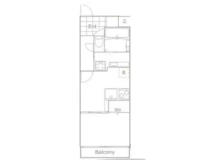 CS GARDEN IKEBUKURO(1DK/3階)の間取り写真