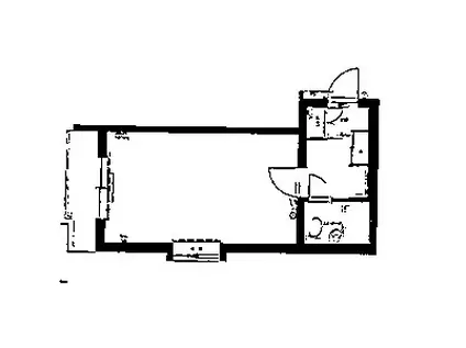 日興パレス西巣鴨公園(1K/1階)の間取り写真