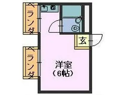 CLM南本山(ワンルーム/1階)の間取り写真