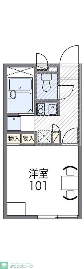 レオパレスセゾンコート(1K/3階)の間取り写真