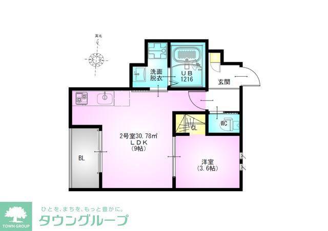 REGALEST NISSHIN(1LDK/2階)の間取り写真
