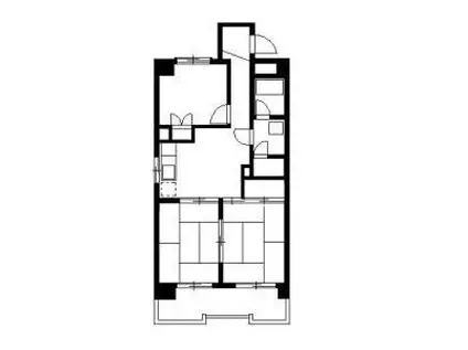 レスカール千代田(3DK/5階)の間取り写真