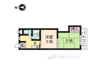 ADOVANCE・Ⅰ(2K/3階)の間取り写真