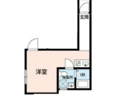 REJOEL(ワンルーム/3階)の間取り写真