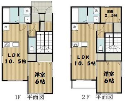 プレパルク(1LDK/1階)の間取り写真