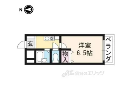 ルイシャトレ21(1K/3階)の間取り写真