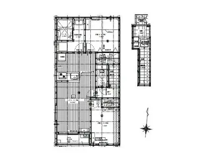 リーブルファイン緑区中野田(2LDK/2階)の間取り写真