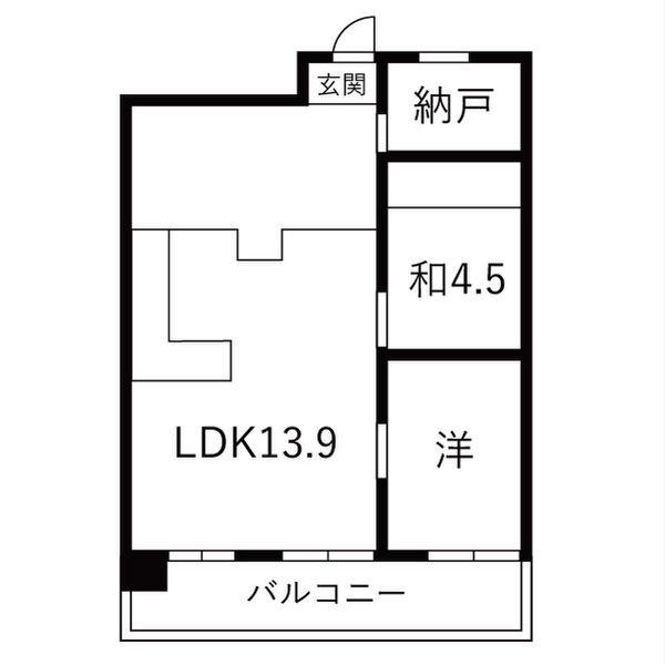 ハイレジデンス勝川(3LDK/9階)の間取り写真