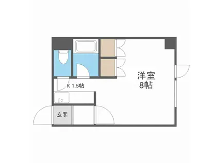 センチュリー2-3(1K/5階)の間取り写真