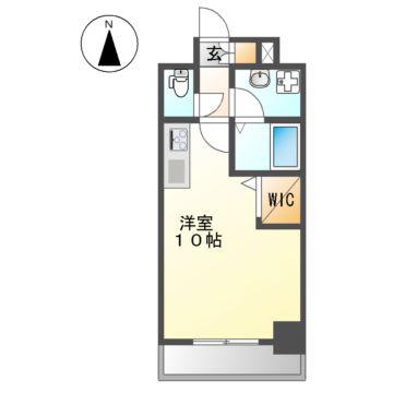 OT.RESIDENCE名駅(ワンルーム/4階)の間取り写真
