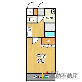 プロニティHOUSE(1K/1階)の間取り写真