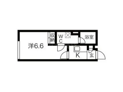 SPEC RESIDENCE TOGOSHI(1K/4階)の間取り写真