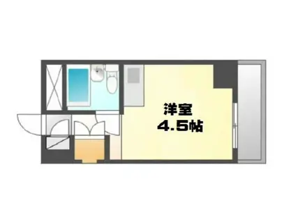 メゾン・ド・ノア元横山(ワンルーム/2階)の間取り写真