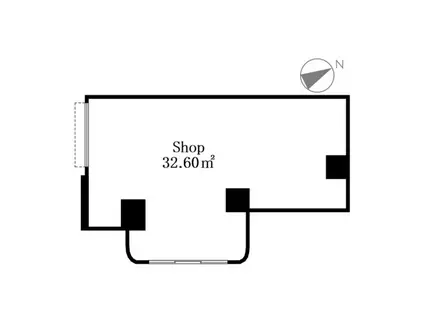 ライオンズマンション中野第5(ワンルーム/B1階)の間取り写真