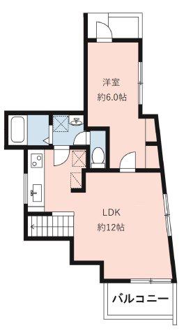 ガーデンテラス三軒茶屋(1LDK/3階)の間取り写真