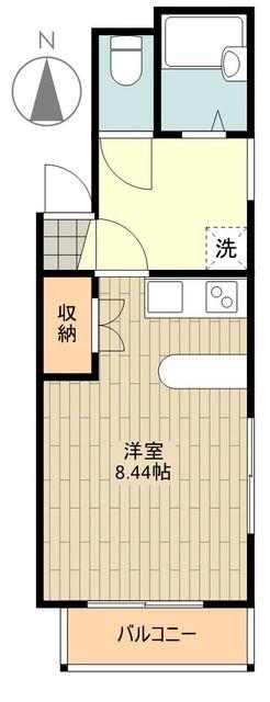 アート・フル上石神井II(ワンルーム/3階)の間取り写真