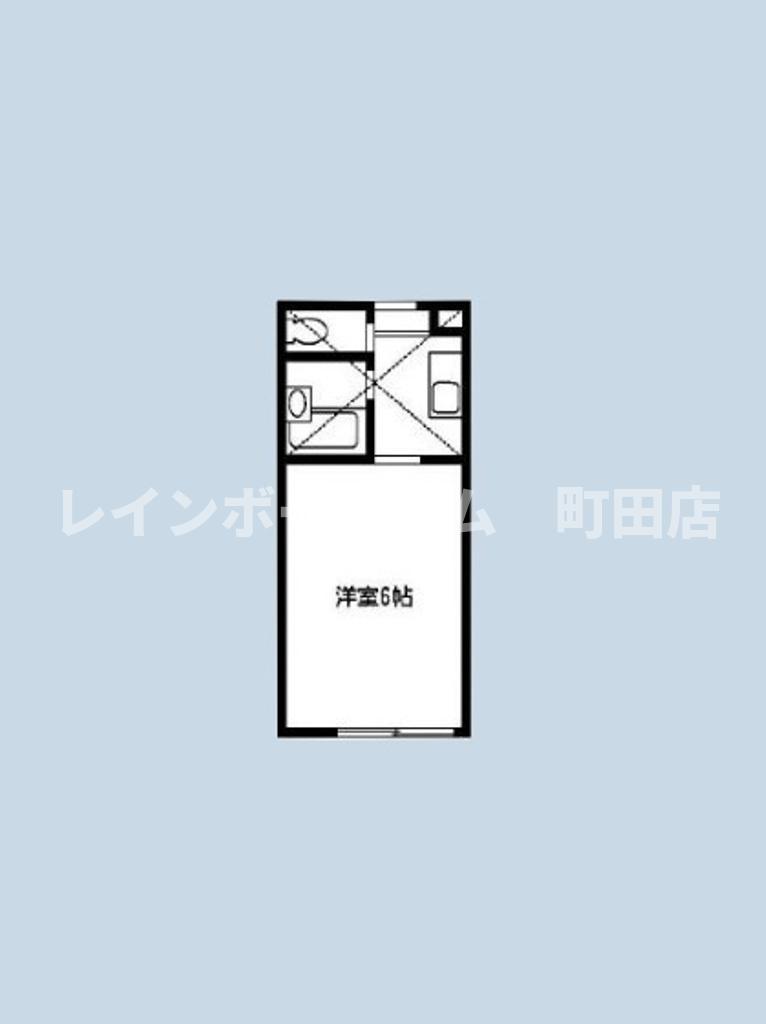 コンフォート渕野辺(1K/2階)の間取り写真
