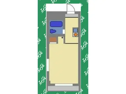 レスパス千種(ワンルーム/11階)の間取り写真