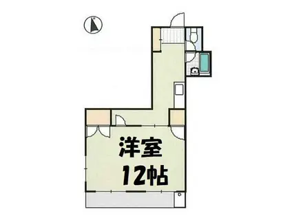 新栄マンション(1K/6階)の間取り写真