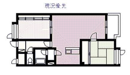 エルクードヴィラ(2LDK/2階)の間取り写真