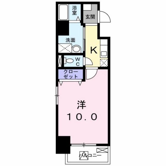 ワンダフルパレス・NI(1K/3階)の間取り写真