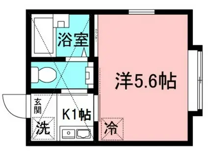 アザーレらんど(1K/2階)の間取り写真