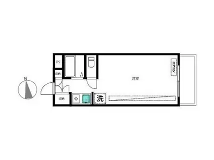 ユースフル練馬(ワンルーム/2階)の間取り写真