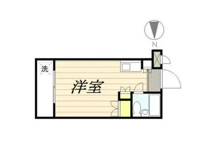 メゾン・ド・オルティ(ワンルーム/3階)の間取り写真