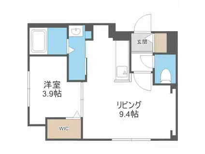 LANZADORN17(1LDK/5階)の間取り写真