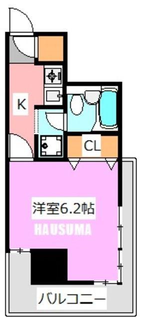 ST倶楽部(1K/3階)の間取り写真