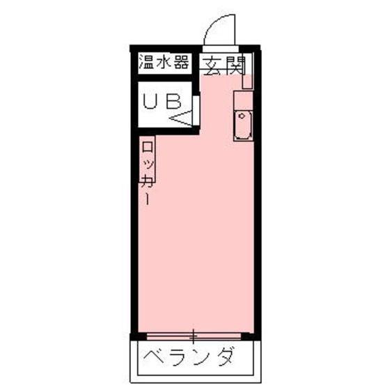 メゾンミエール(ワンルーム/4階)の間取り写真