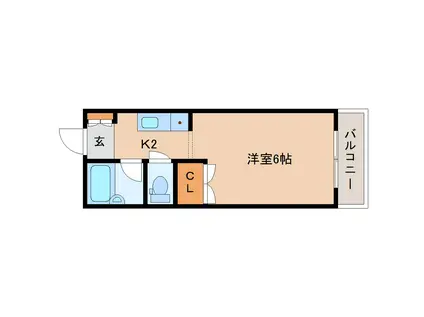 ルミエールタナカ (ワンルーム/3階)の間取り写真