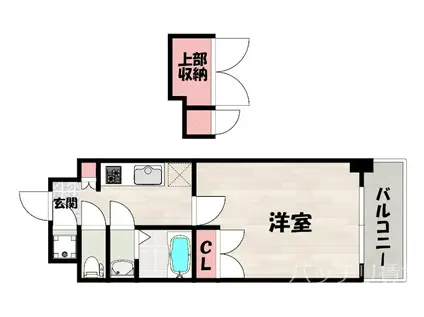 ORIENT BLD NO.88 マリナゲートサンズ(1K/3階)の間取り写真