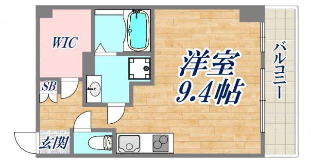 ソレイユ摩耶(ワンルーム/3階)の間取り写真