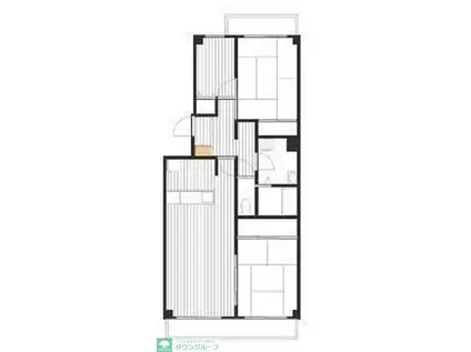 ARCH北浦和(3LDK/2階)の間取り写真