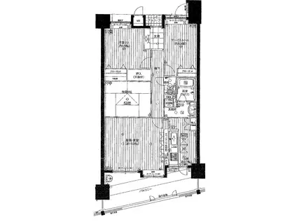 フローレンス丸之内(2SLDK/8階)の間取り写真