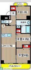 PLAN DOOL広路(3LDK/6階)の間取り写真