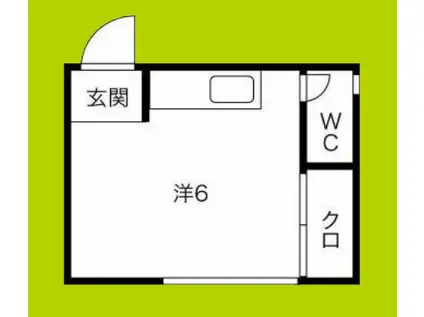 第三エクセルビル(ワンルーム/3階)の間取り写真