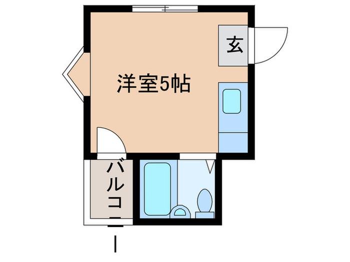 エムボックス香里園(ワンルーム/2階)の間取り写真