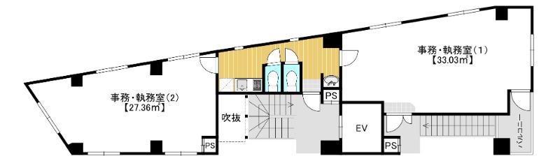 THE HOUSE MINOWA(1LDK/2階)の間取り写真