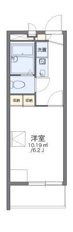 レオパレスN&K(1K/1階)の間取り写真