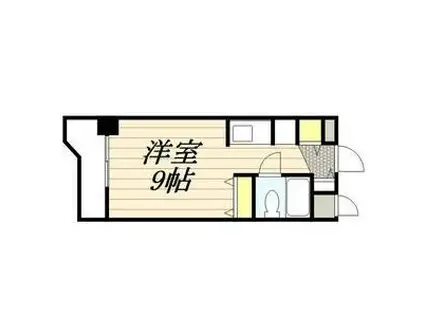 ラ・パルフェ・ド・札幌(ワンルーム/2階)の間取り写真